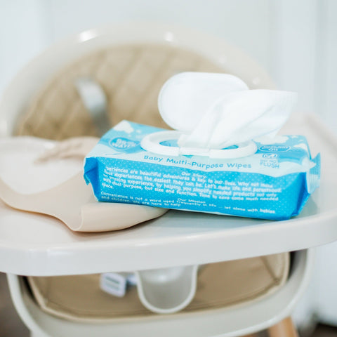 2 in 1 Baby Wipes for Both Skin and Surface- 6 pack