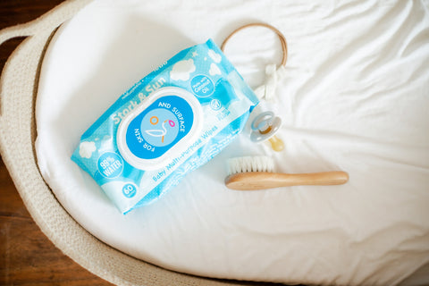 2 in 1 Baby Wipes for Both Skin and Surface