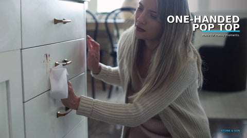 Stork & Sun PFAS-Free Baby Wipes — Double Pack